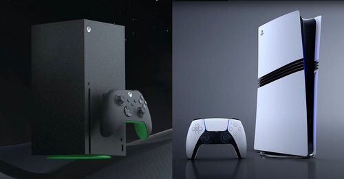Konsola Xbox Series X i Playstation 5 Pro